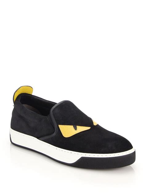 fendi monster slip on women|Buy Fendi Monster Slip.